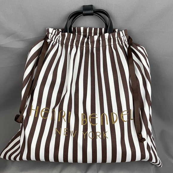 henri bendel Black Tweed Jetsetter Mini Backpack - Picture 3 of 16